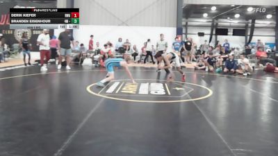 109 lbs Rr Rnd 3 - Derik Kiefer, Roundtree Wrestling Academy - BHS vs Branden Eisenhour, 4M - BHS