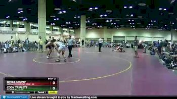 195 lbs Round 5 (10 Team) - Bryce Crump, Indiana Smackdown Gold vs Cody Triplett, Florida Bulls
