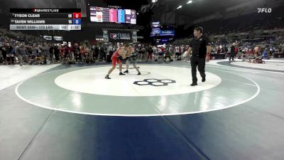 175 lbs Cons. Rd Of 16 - Tyson Clear, OH vs Taven Williams, VA