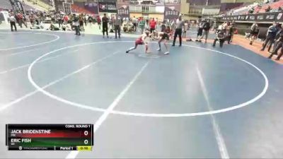 120 lbs Cons. Round 1 - Eric Fish, WI vs Jack Bridenstine, MN