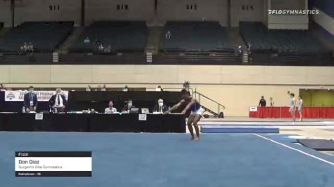 Don Diaz - Floor, Surgent's Elite Gymnastics - 2021 USA Gymnastics Development Program National Championships