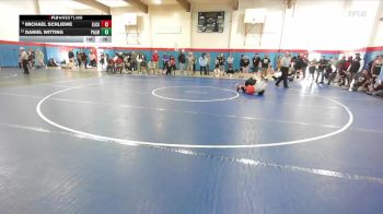 Boys 120 lbs Cons. Round 2 - Michael Schliewe, El Camino Boys vs Daniel Witting, Palma Boys