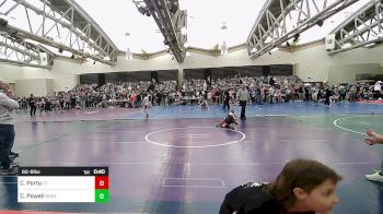 60-B lbs Round Of 16 - Christopher Porto, Team Tugman vs Cameron Powell, Greater Norristown K-8