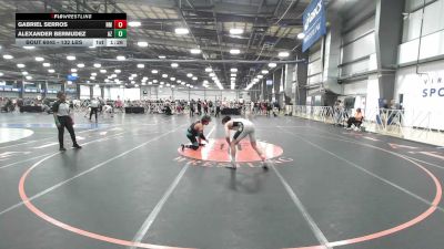 132 lbs Round Of 16 - Gabriel Serros, NM vs Alexander Bermudez, AZ