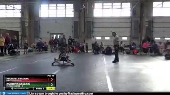 56 lbs Round 7 (8 Team) - Korbin Kiessling, PA Alliance Red vs Michael Nicosia, Mat Assassins