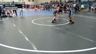 105 lbs Quarters - Grady Estrada, Fighting Squirrels Wrestling Club vs Andreas Medrano, Suples Wrestling Club