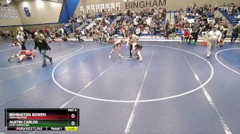 100 lbs Cons. Round 2 - Austin Carlos, Elite Wrestling vs Remington Bowen, Team Prestige