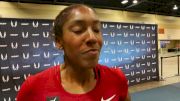 Marielle Hall on her transition to Bowerman Track Club