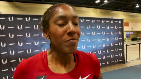 Marielle Hall on her transition to Bowerman Track Club