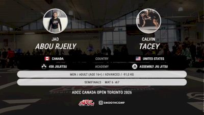 Calvin Tacey vs Jad Abou Rjeily 2026 ADCC Toronto Open