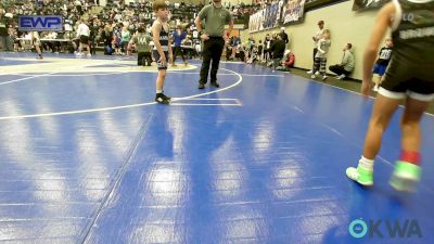 52 lbs Final - Bowen Brown, Shelton Wrestling Academy vs Creed Long, Marlow Outlaws