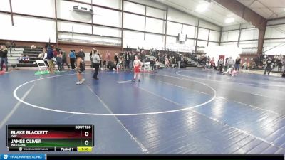 80 lbs Quarterfinal - James Oliver, Westlake vs Blake Blackett, JWC