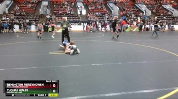 65 lbs Cons. Round 2 - Thomas Wales, Lathrup Village vs Remington Pierzynowski, Massa Wrestling Club