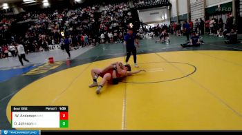 210-224 lbs Round 3 - Wyatt Anderson, Amherst vs Dylan Johnson, Golden Eagles