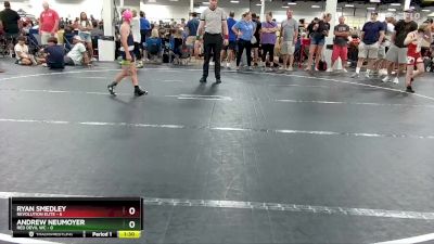 76 lbs Round 4 (6 Team) - Ryan Smedley, Revolution Elite vs Andrew Neumoyer, Red Devil WC