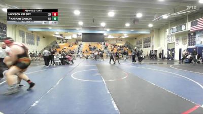 285 lbs Champ. Round 2 - Jackson Kelsey, Corona vs Nathan Garcia, Chino