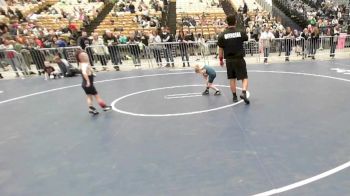 44 lbs Cons. Round 1 - Owen Jarvis, Salem Cambridge Wrestling vs Greyson Goebert, Clyde-Savannah Youth Wrestling