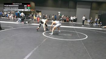 141 lbs Champ. Round 3 - Tyler Misenheimer, Northeast Oklahoma vs Thomas Blackmon, Missouri Baptist University