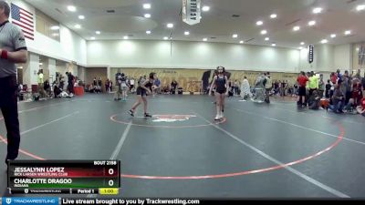 70 lbs 3rd Place Match - Charlotte Dragoo, Indiana vs Jessalynn Lopez, Rick Larsen Wrestling Club