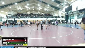 160 lbs Quarterfinal - Quinten Picard, Eagle vs David Redd, Vallivue