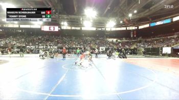 110 lbs Cons. Round 4 - Rhaelyn Schedlbauer, Sandpoint vs Tommy Stone, Eagle