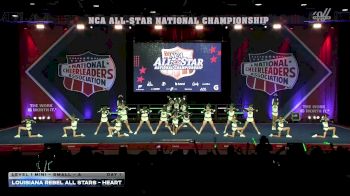 Louisiana Rebel All Stars - Heart [2026 L1 Mini - Small - A Day 1] 2026 NCA All-Star National Championship