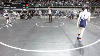 60 lbs Round Of 16 - Tyy Elig, Sparta NJ vs Dominick Woods, Bitetto Trained Wrestling
