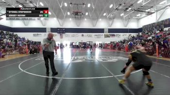 Girls 157 lbs 5th Place Match - Sydnea Stefenson, Las Plumas Girls vs Jersey Huynh, Enterprise Girls