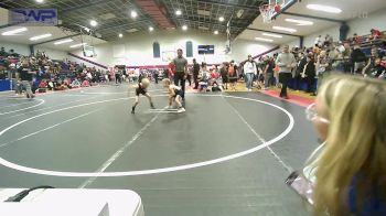 46 lbs Semifinal - Jaxon Ditmore, Dark Cloud Wrestling Club vs Landry Eskridge, Bristow Youth Wrestling