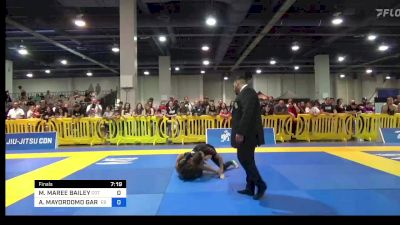 MONA MAREE BAILEY vs ANA MAYORDOMO GARCIA 2023 American National IBJJF Jiu-Jitsu Championship