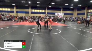 Match - Delise Villa, San Fernando Tigers vs Miah Weldon, Yucca Valley Wrestling