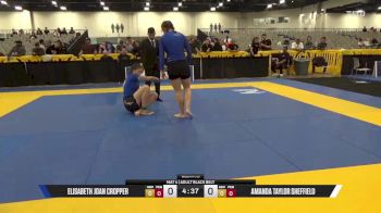 Amanda Taylor Sheffield vs Elisabeth Joan Cropper 2025 World IBJJF Jiu-Jitsu No-Gi Championship