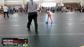 52 lbs Round 1 - Conor Dolan, George R. Carter Middle School vs Wyatt Wilson, Holly Acadamy