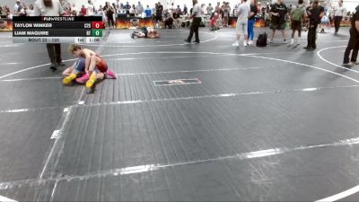 120 lbs Round 2 - Liam Maguire, Radford Trained vs Taylon Winker, C2X