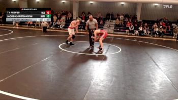 133 lbs Champ. Round 3 - Jacob Christianson, Mary vs Ty Reeves, Western Colorado University