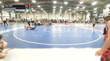 75 lbs Rr Rnd 1 - Cash Hart, Claw & Conquer - MS vs Mason Nelson, Titan Forge - MS