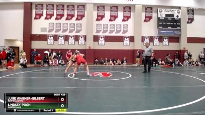 130 lbs Semifinal - June Wagner-Gilbert, New Palestine vs Lindsey Pugh, North Miami