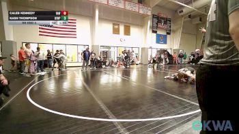 140 lbs Rr Rnd 5 - Caleb Kennedy, Raw vs Kash Thompson, Beggs Youth Wrestling Program