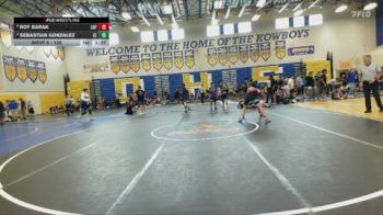 126 lbs Semifinal - Roy Barak, Lake Highland Prep vs Sebastian Gonzalez, Eagle Empire