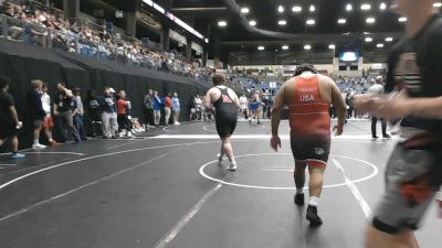 285 lbs Champ. Round 2 - Marcus Ball, Northwestern (Iowa) vs Jacob Acedo, Labette Community College