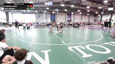 120 lbs Rr Rnd 2 - Jackson Olson, PSF Wrestling Academy vs Nick Desisto, Doughboy Gold