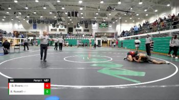 160 lbs 1st Place Match - Duvonte Rivers, Southport vs Brenton Russell, Warren Central