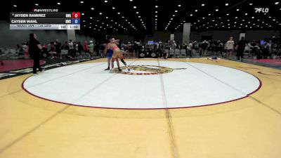 138 lbs Champ. Rd Of 16 - Jayden Ramirez, Glory Wrestling Academy vs Caysen Wahl, Bristow Wrestling Club