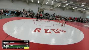 132 lbs Champ. Round 1 - Micheal Rivera, Northglenn vs Michael Saba, Air Academy