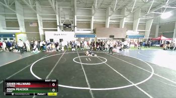 126 lbs Cons. Round 5 - Dixon Peacock, Emery vs Asher Millward, Skyridge