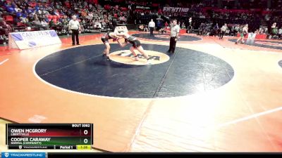 3A 215 lbs Cons. Semi - Owen McGrory, Libertyville vs Cooper Caraway, Normal (Community)