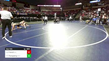 144 lbs 5th Place - Jagger French, Del Oro vs Tommy Thongseng, Exeter Union