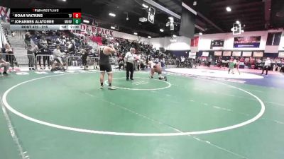 215 lbs Quarterfinal - Noah Watkins, Temecula Valley vs Johannes Alatorre, Murrieta Valley