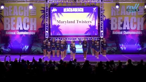 Maryland Twisters - Sidewinders [2023 L1 Youth - Small - B 3/26/2023] 2023 ACDA Reach the Beach Grand Nationals - DI/DII