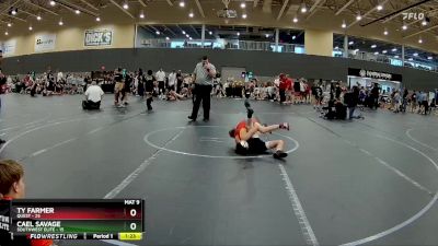 80 lbs Round 1 (6 Team) - Cael Savage, SouthWest Elite vs Ty Farmer, Quest